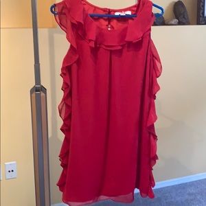 Red dress